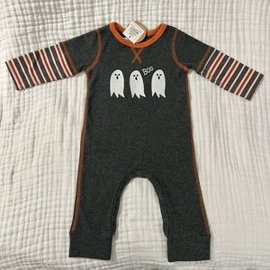 NWT Mud Pie baby Halloween Applique One Piece Bodysuit